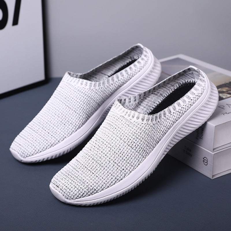 Damen Atmungsaktive Slip-On Sneakers mit flexiblem Obermaterial EB
