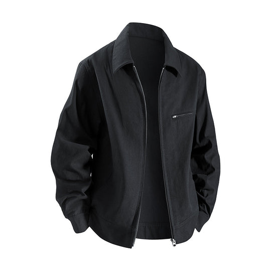 Herren lässige Übergangsjacke mit praktischen Taschen und modernem Schnitt EB