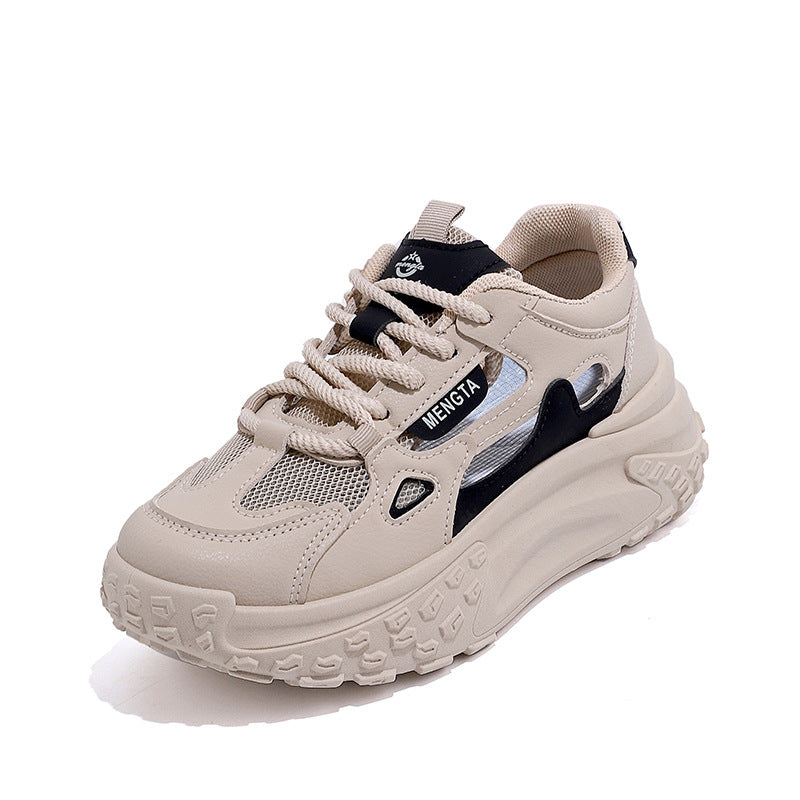 Damen Sportliche Sneaker mit atmungsaktivem Mesh-Obermaterial und flexibler Sohle EB