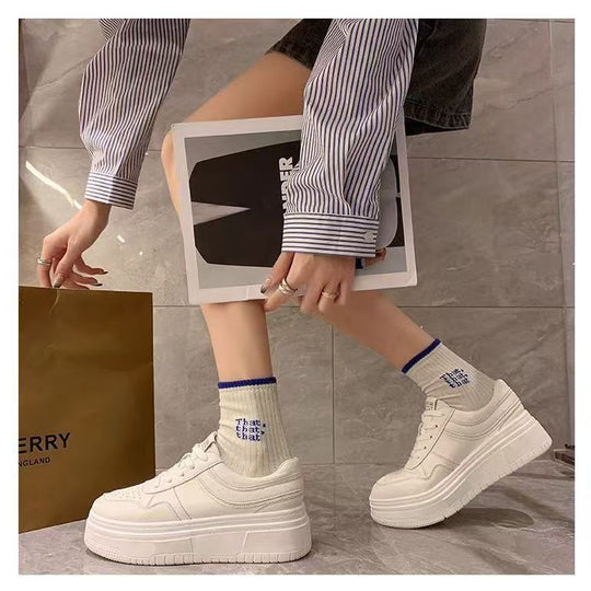 Damen Hochwertige Sneakers mit dämpfender Sohle und sportlichem Design EB