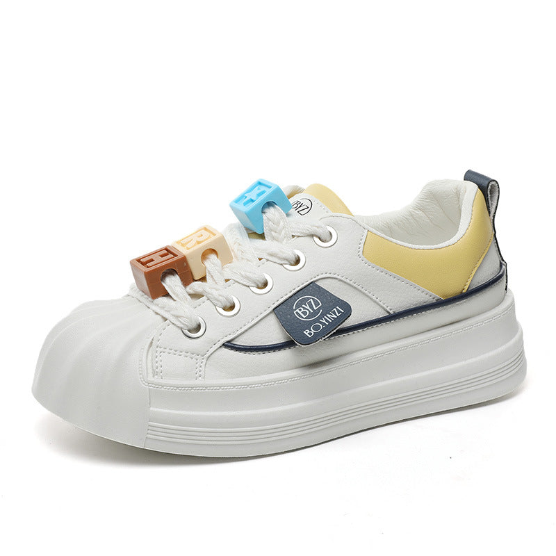 Damen Sneaker mit modischem Schnürdesign und komfortabler Laufsohle EB