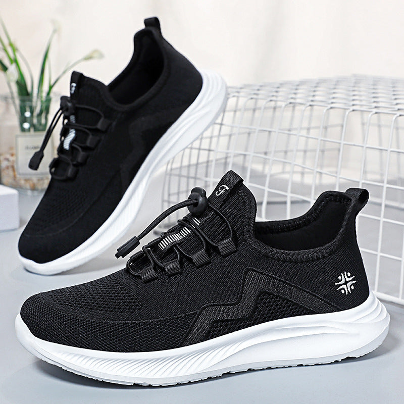 Damen Dynamische Leichtgewicht Sneakers mit elastischem Schnellschnürsystem EB