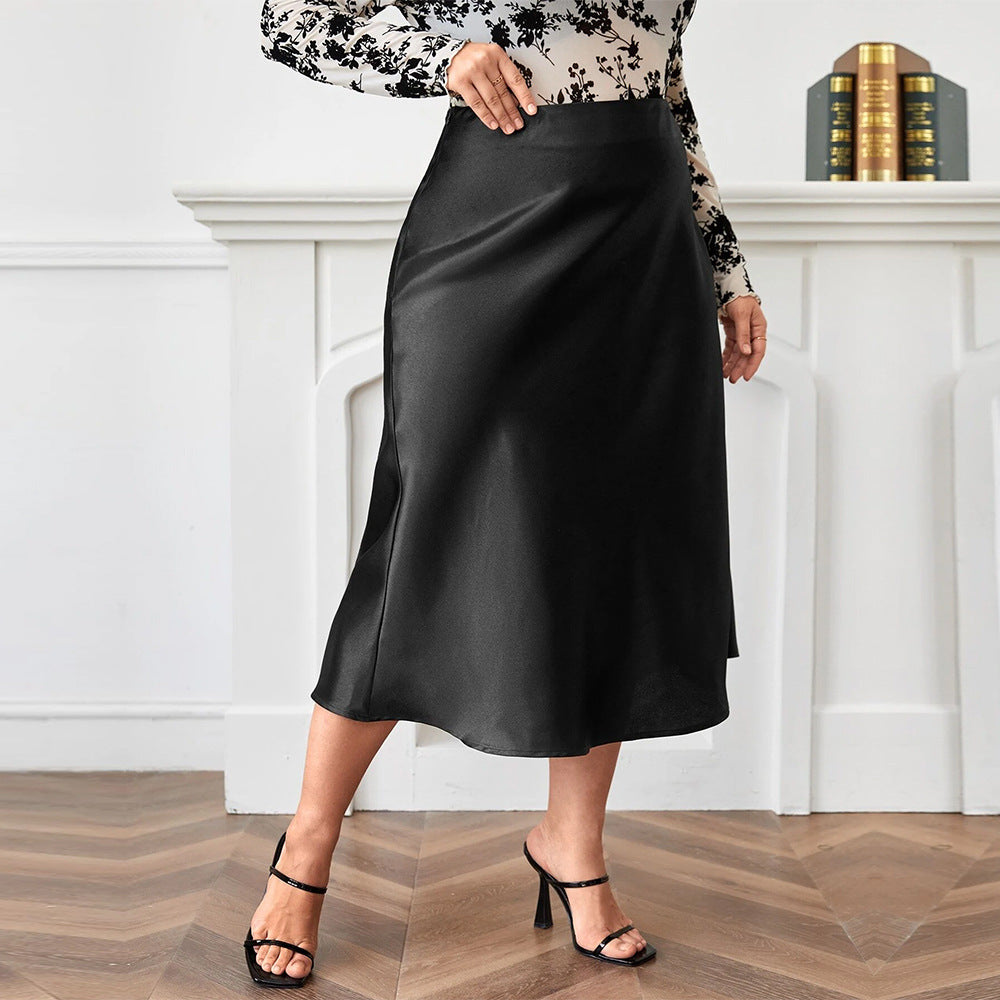 Damen Satinrock EB
