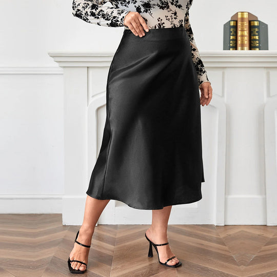 Damen Satinrock EB
