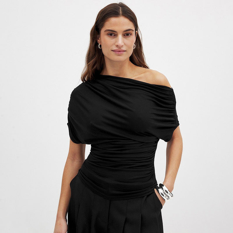 Damen asymmetrisches Top EB