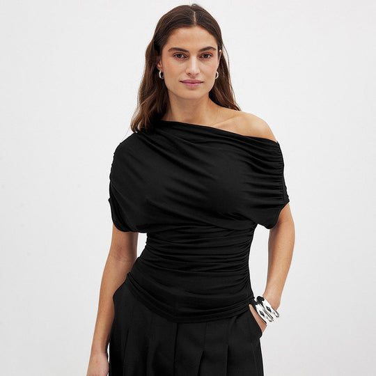 Damen asymmetrisches Top EB