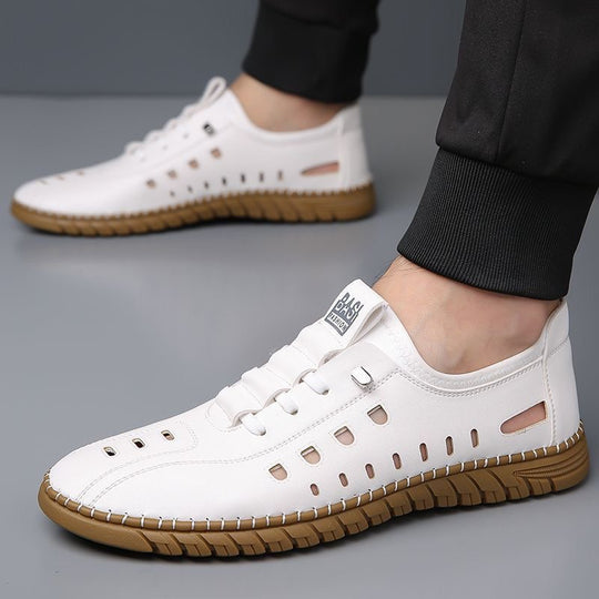 Damen Atmungsaktive Freizeitschuhe mit elastischen Einsätzen und rutschfester Sohle EB