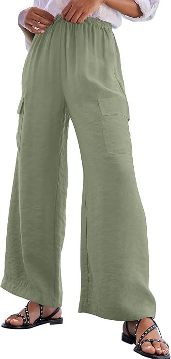 Damen Cargo-Hose aus leichtem Jersey EB