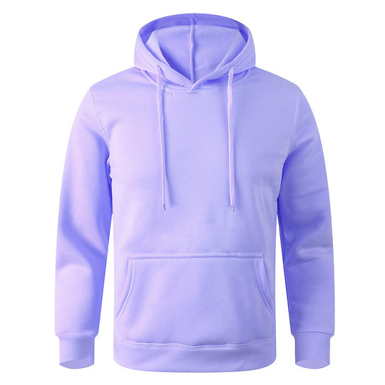 Unisex nan Heavyweight-Kapuzenpullover mit doppelt vernähter Kängurutasche, verstärkten Nähten und weichem Fleece-Innenfutter EB