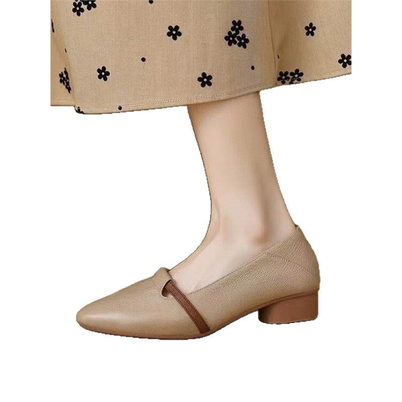 Damen Elegante Sling-Pumps mit modischem Riemchen und geschwungenem Absatz EB