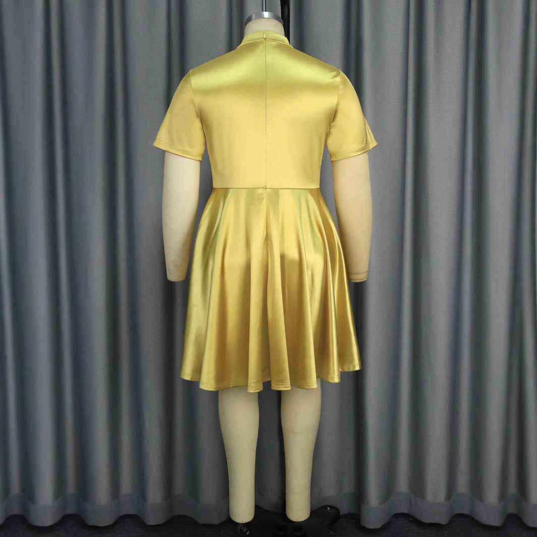 Damen Elegantes Kleid mit Blumendekor EB