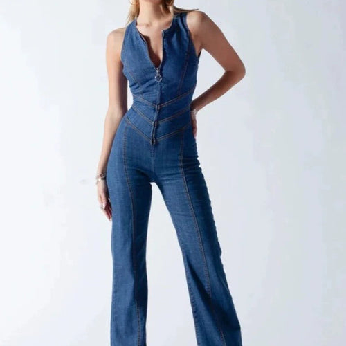 Damen Jeans Overall EB
