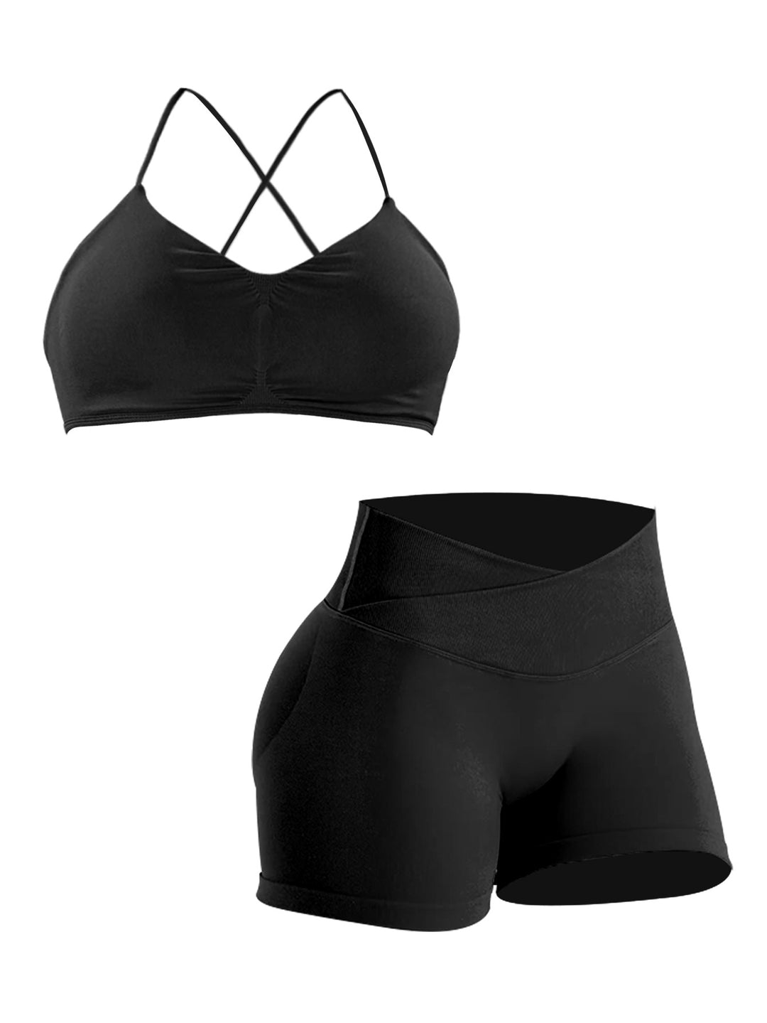 Damen Sport-Bustier mit verstellbaren Trägern und hohem Komfort EB