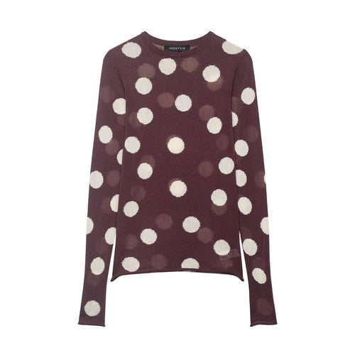 Damen Langarmshirt mit modernem Punkdesign und hochwertiger Baumwolle EB