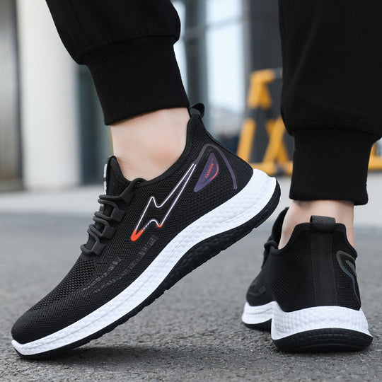Damen Sportliche Laufschuhe mit flexibler Sohle und atmungsaktivem Obermaterial EB