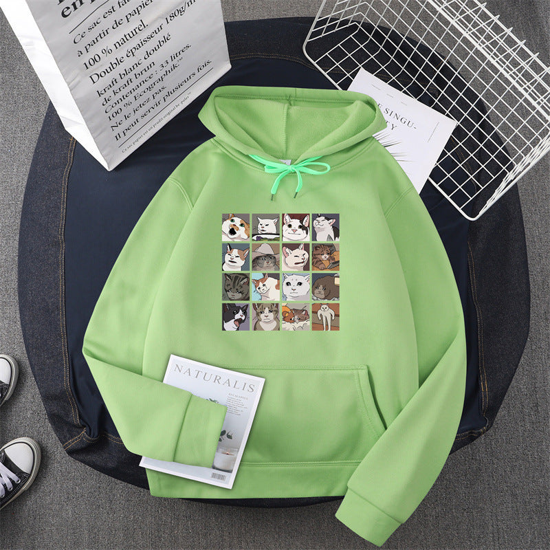 Damen Sweatshirt mit Tier-Motiv EB