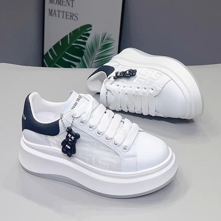 Damen modische Chunky Sneakers mit flexibel dämpfender Sohle und atmungsaktiver Estradakonstruktion EB