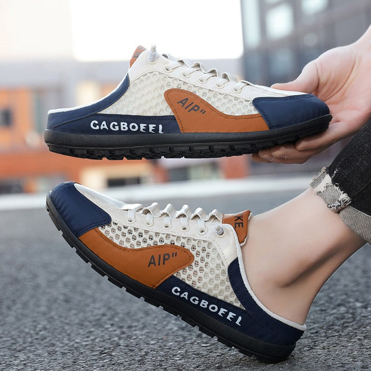 Damen Sportliche Atmungsaktive Sneaker mit rutschfester Sohle EB