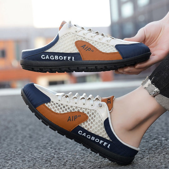 Damen Sportliche Atmungsaktive Sneaker mit rutschfester Sohle EB