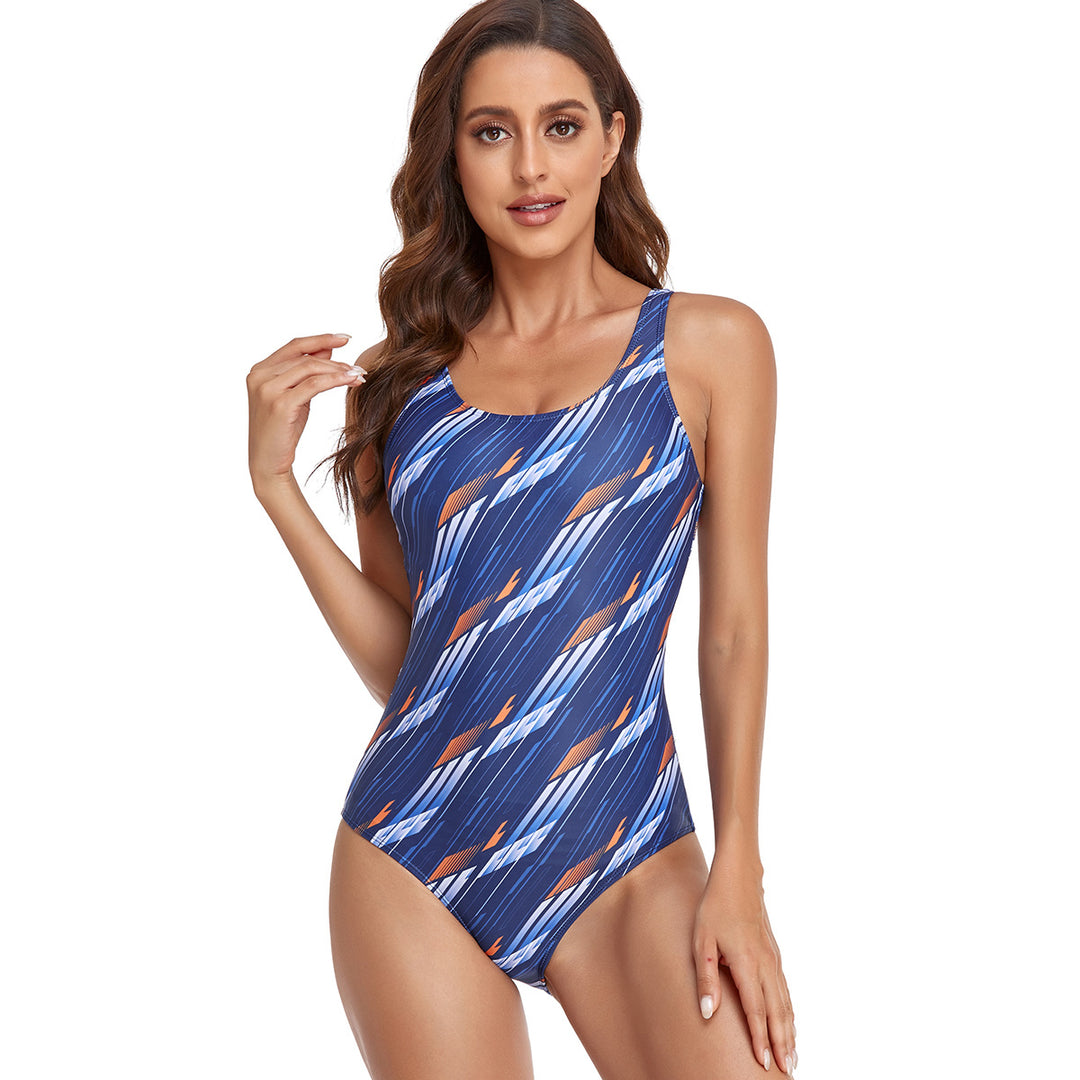 Damen Sportlicher Hochleistungs Badeanzug EB