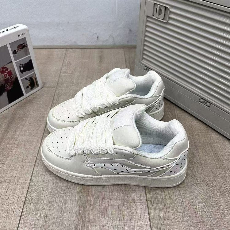 Damen Sportliche Sneakers mit innovativem Schnürsystem und atmungsaktivem Obermaterial EB