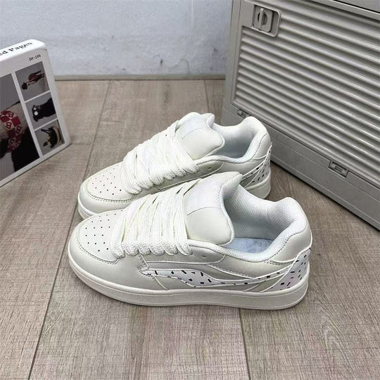Damen Sportliche Sneakers mit innovativem Schnürsystem und atmungsaktivem Obermaterial EB