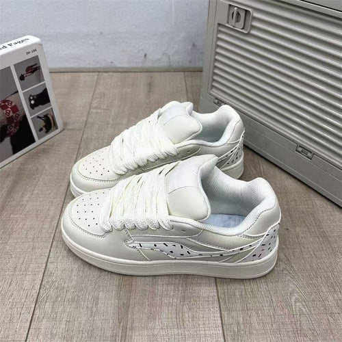 Damen Sportliche Sneakers mit innovativem Schnürsystem und atmungsaktivem Obermaterial EB