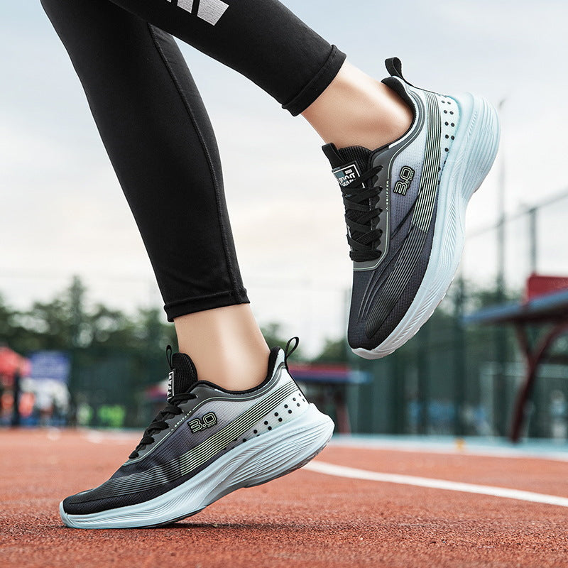 Damen hochentwickelte Laufschuhe mit atmungsaktiver Oberflächenstruktur und reaktionsfreudiger Dämpfung EB