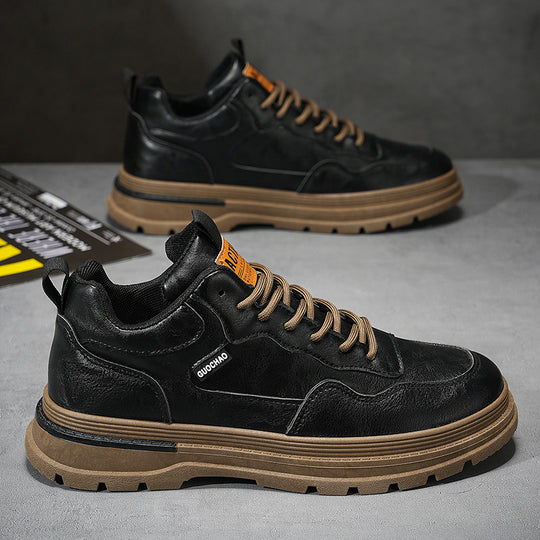 Herren Bequeme und stylische Freizeit-Sneaker mit robustem Sohlenprofil EB