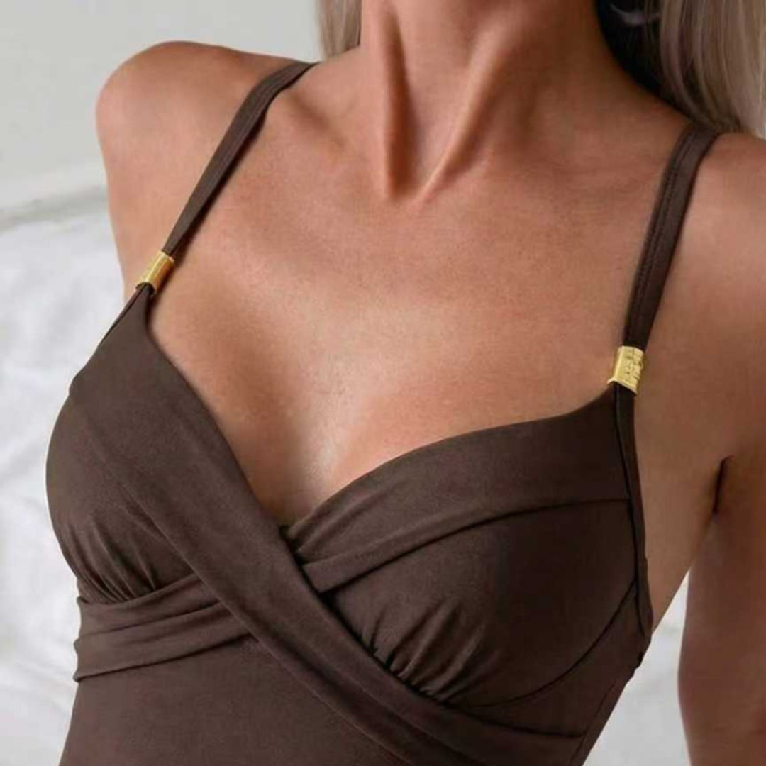 Damen Luxuriöser Bikini mit stützenden Cups EB
