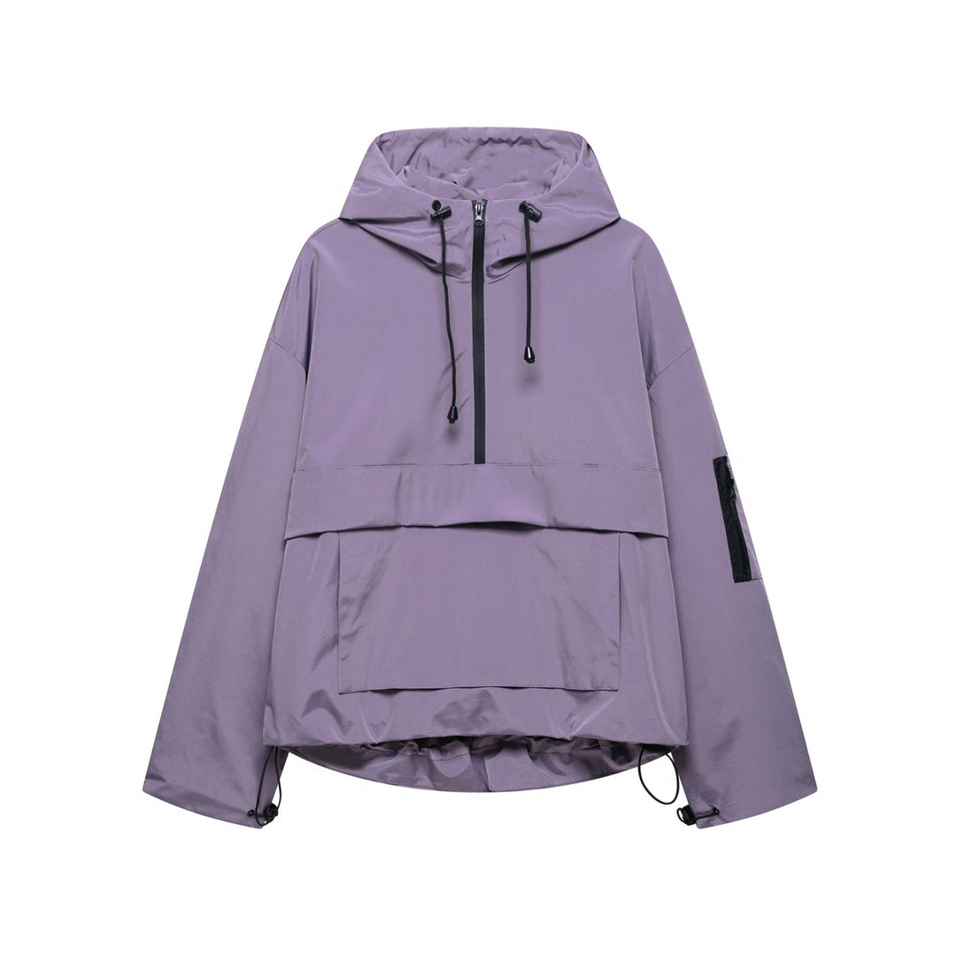 Damen Funktionsjacke mit praktischen Taschen und verstellbarem Bund EB