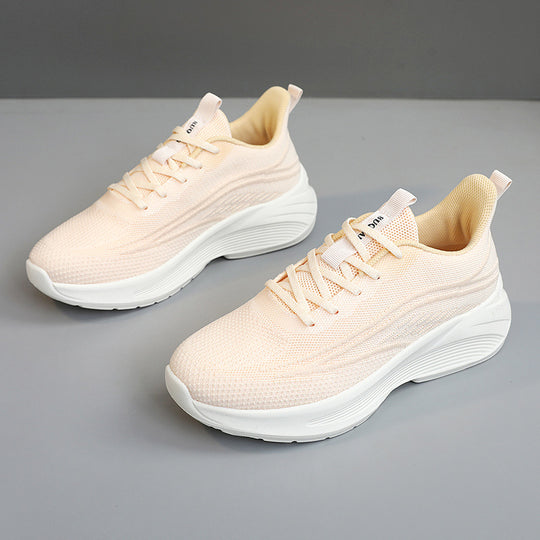 Damen Sportliche Sneaker mit atmungsaktivem Obermaterial und dämpfender Sohle EB