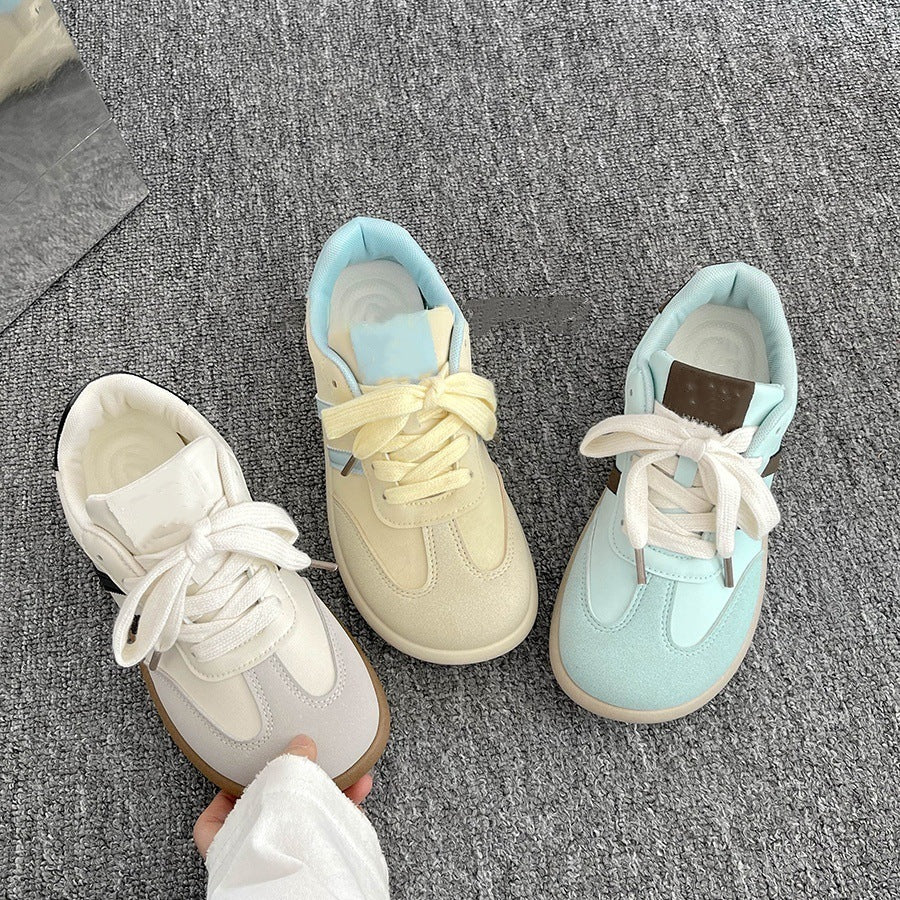 Damen modische Sneaker mit sportlichem Design und bequemer Dämpfung EB