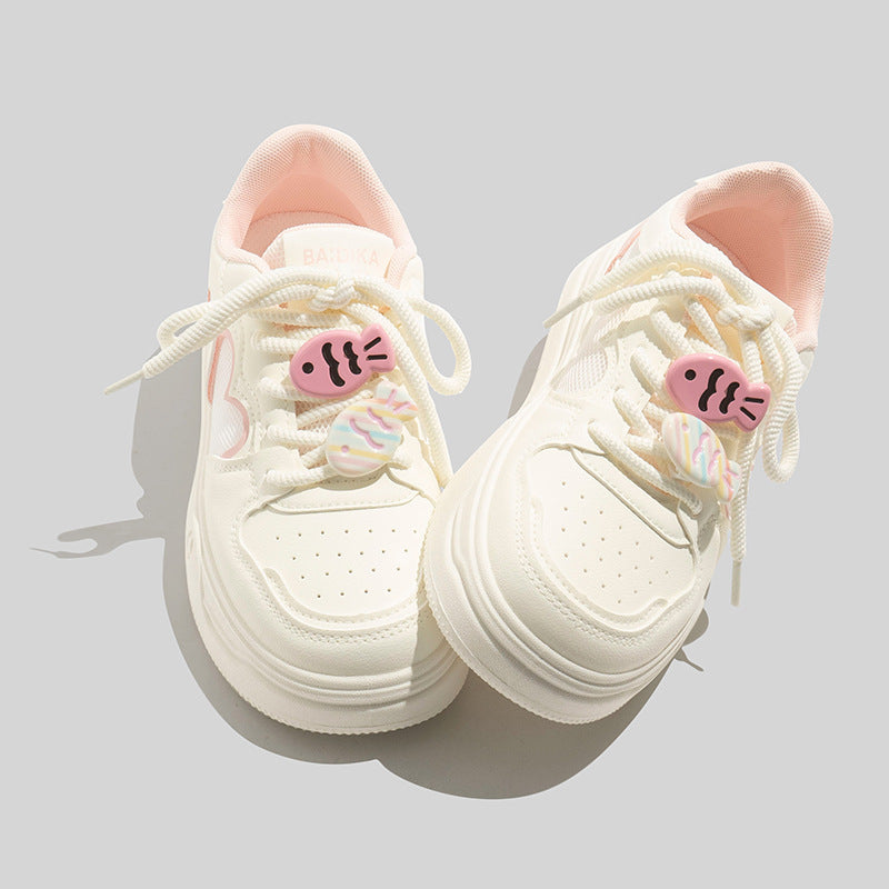 Damen Trendige Sneakers mit lässigem Design und verspielten Applikationen EB