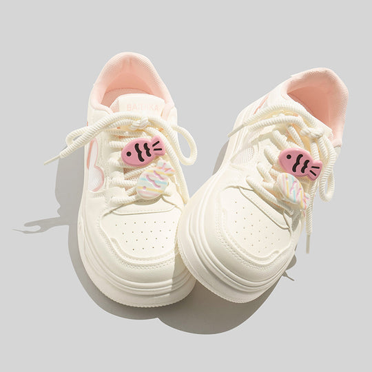 Damen Trendige Sneakers mit lässigem Design und verspielten Applikationen EB