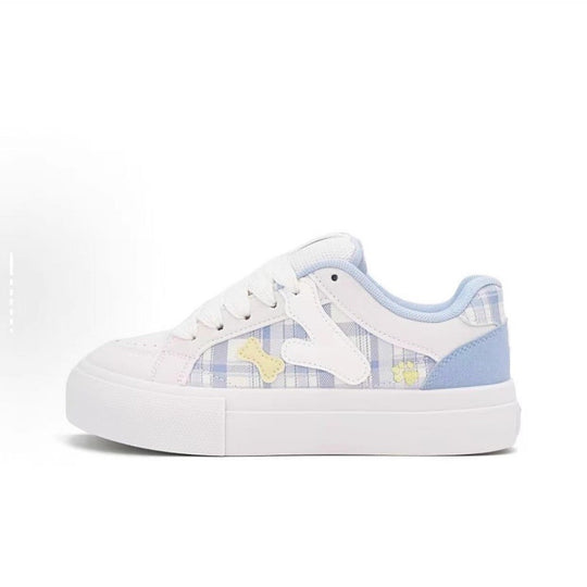 Damen Sneakers mit tierischem Motiv und robustem Design EB