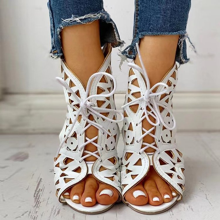 Damen Sandalen im Cut-Out-Design EB