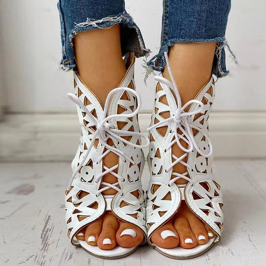 Damen Sandalen im Cut-Out-Design EB