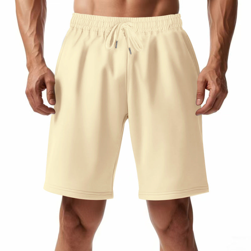 Herren Sportliche kurze Laufshorts mit elastischem Bund und praktischem Kordelzug EB