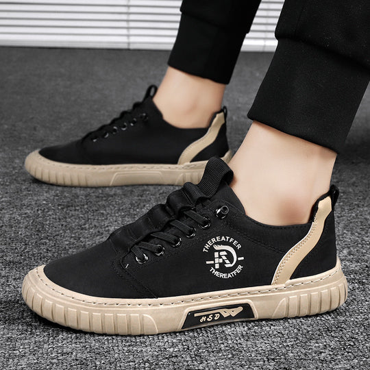 Damen modische Sneakers mit strapazierfähigem Obermaterial und rutschfester Sohle EB