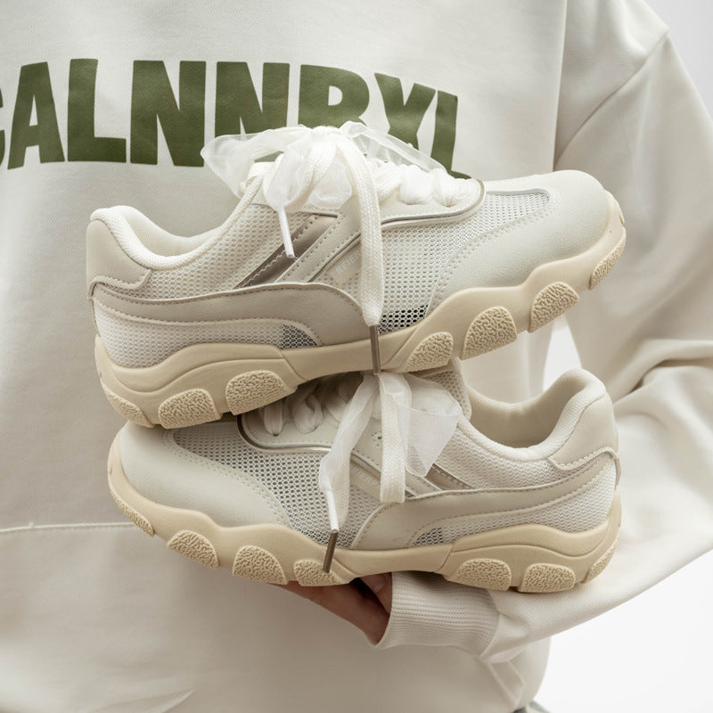 Damen Sportliche Sneakers mit atmungsaktiver Mesh-Konstruktion und weicher Dämpfung EB