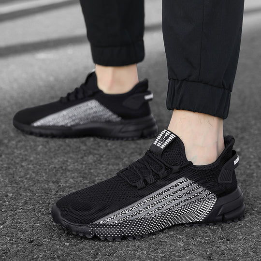Damen Sportliche atmungsaktive Laufschuhe mit rutschfester Sohle EB