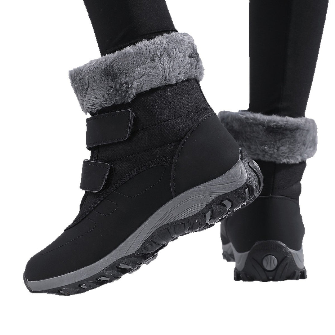 Damen Winterstiefel mit rutschfester Sohle und warmem Innenfutter EB