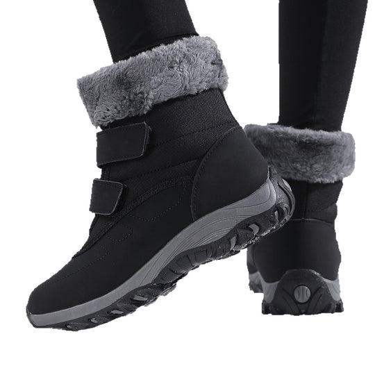 Damen Winterstiefel mit rutschfester Sohle und warmem Innenfutter EB