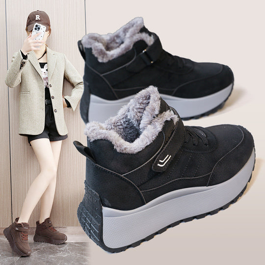 Damen Winterstiefel mit herausnehmbarem Kuschelfutter und rutschfester Sohle EB