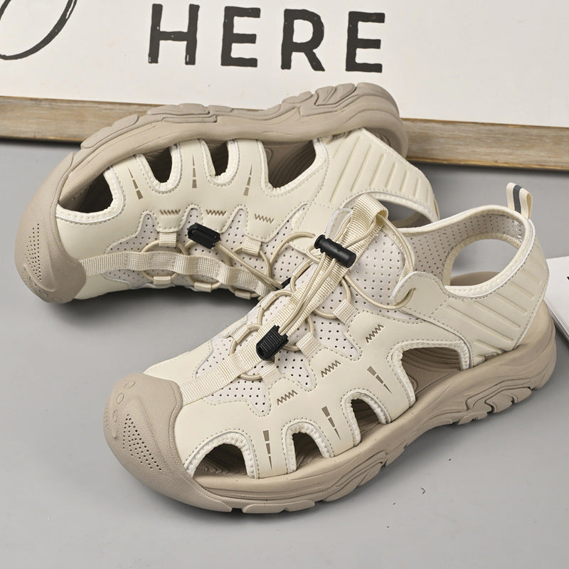 Damen Atmungsaktive Freizeit-Sandalen mit verstellbarem Schnürsystem EB