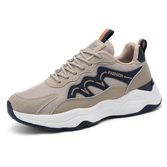 Damen Sportliche Sneakers mit atmungsaktiver Mesh-Oberfläche und stoßdämpfender Sohle EB