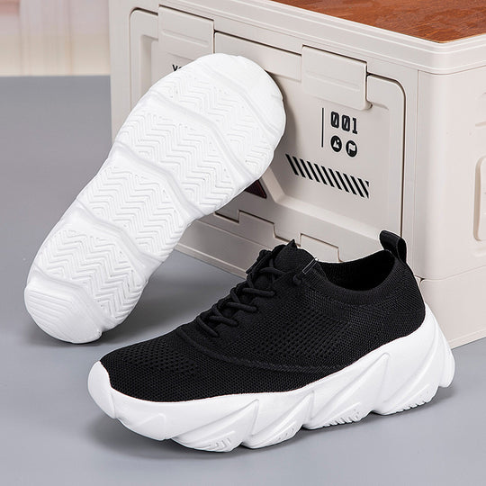Damen Hochleistungs-Laufschuhe mit atmungsaktiver Mesh-Oberfläche und stoßdämpfender Sohle EB