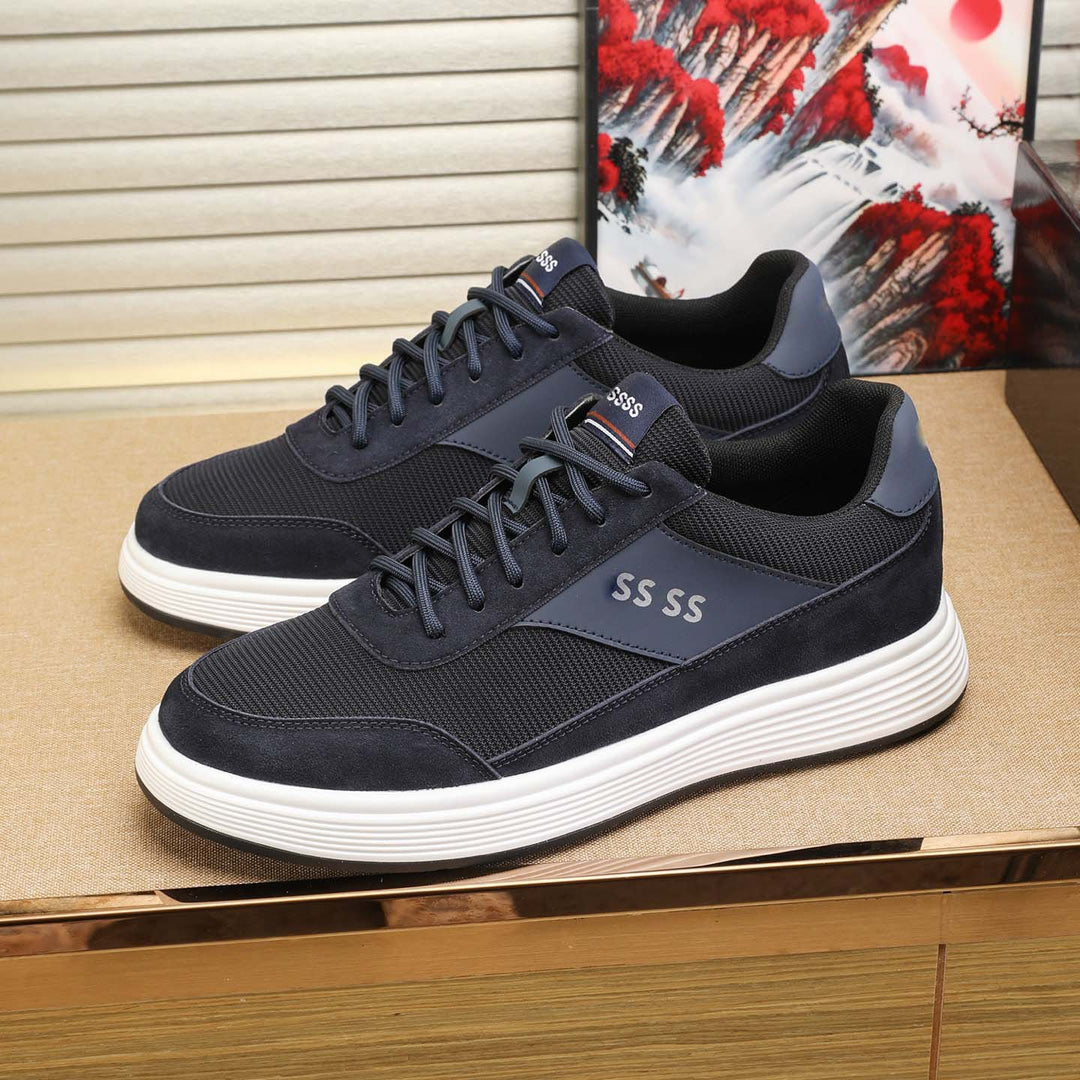 Damen Sportliche Sneakers mit atmungsaktivem Mesh-Obermaterial und dämpfender Sohle EB