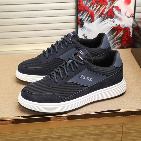 Damen Sportliche Sneakers mit atmungsaktivem Mesh-Obermaterial und dämpfender Sohle EB